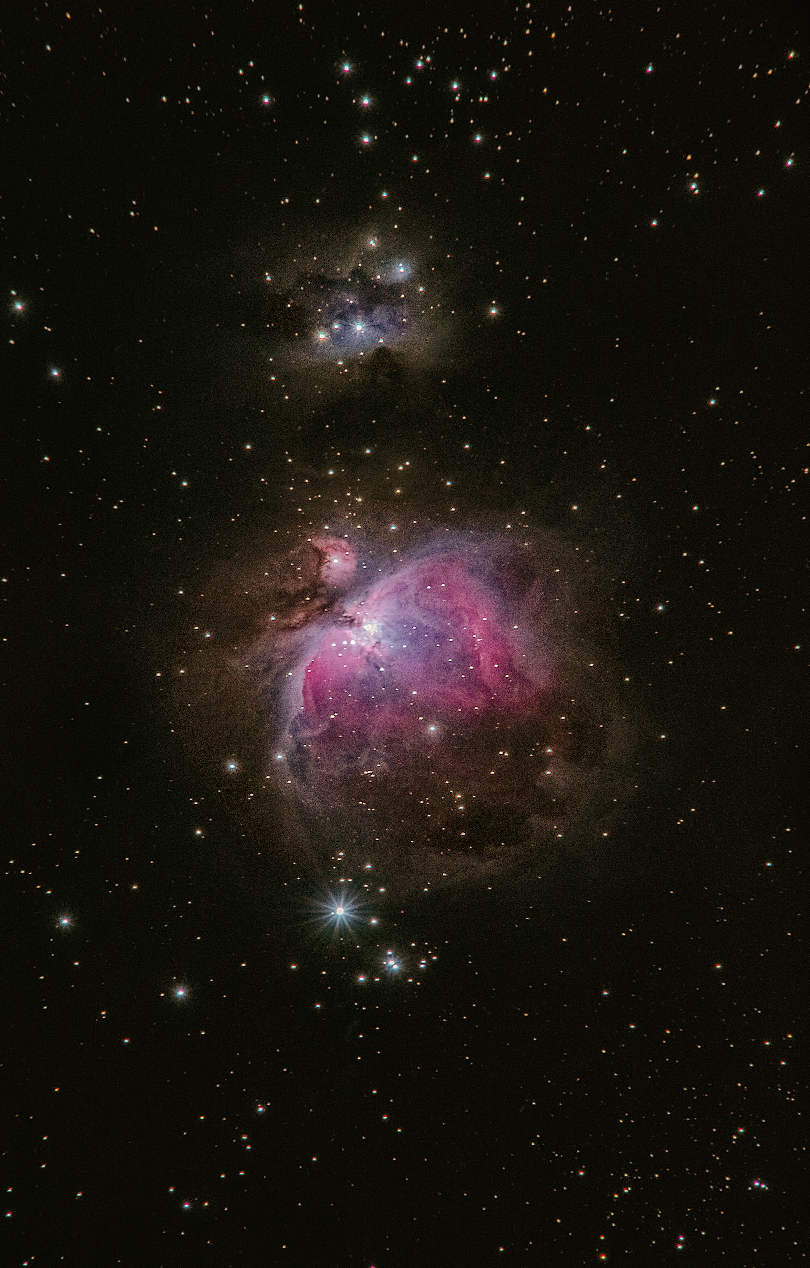 La nebulosa de Orión fotografiada desde nuestro observatorio