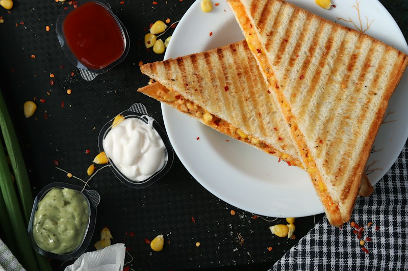 Sandwich tostado a la plancha