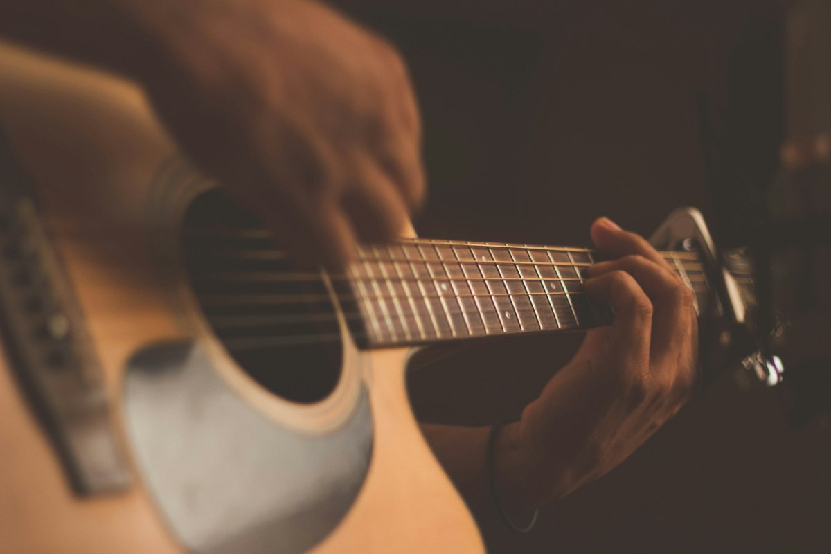 Noche de música en el café