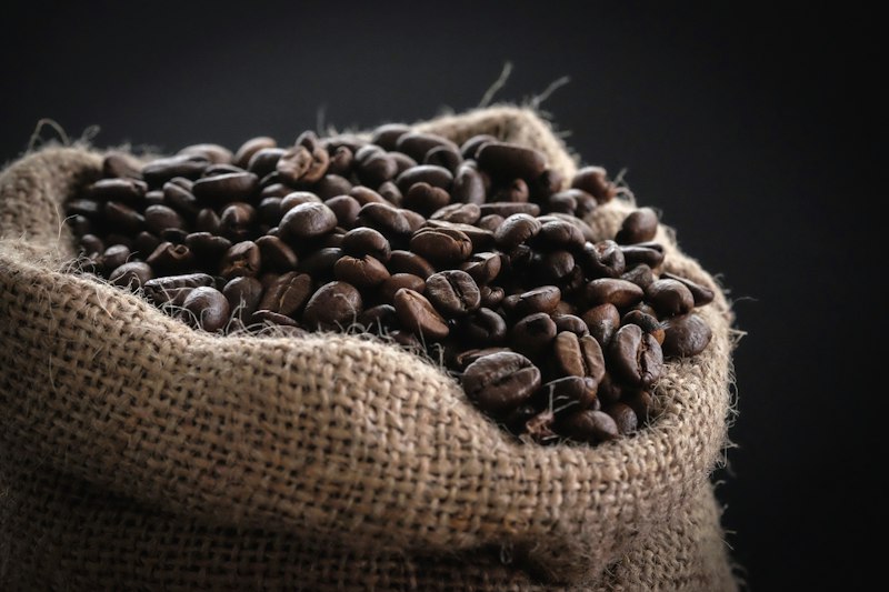 Costal de granos de café